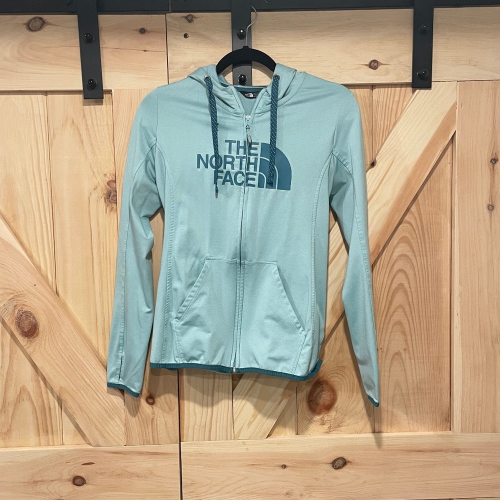 North Face zip up athleticwear